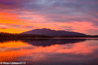 Orange Sunset Wallaga Lake